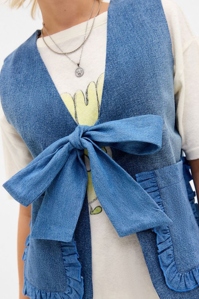 Urban Renewal Vintage Beyond Retro Denim Gilet #2