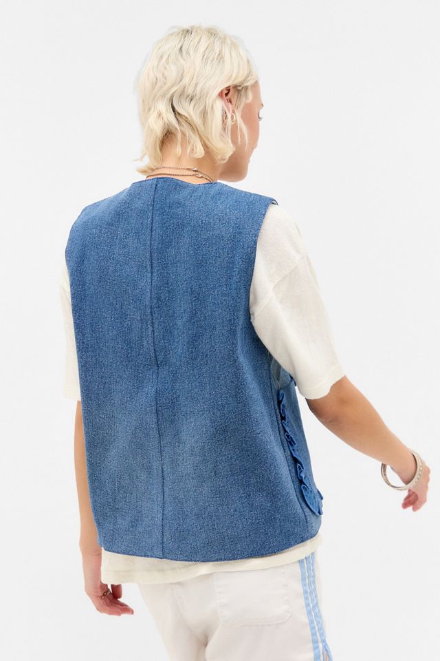 Urban Renewal Vintage Beyond Retro Denim Gilet #4