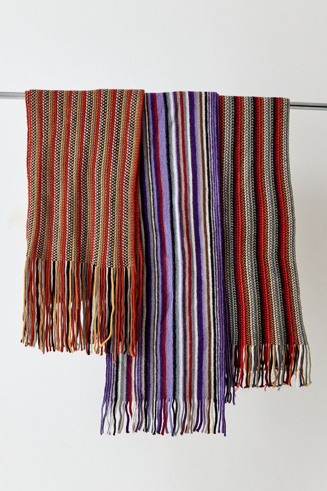 小物 our legacy ivy scarf vintage stripe Our Legacy - Ivy Scarf Black Stripe