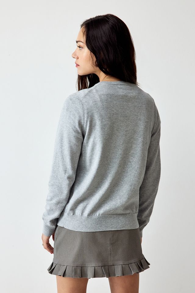 Refined Everyday Knit Cardigan - Gray