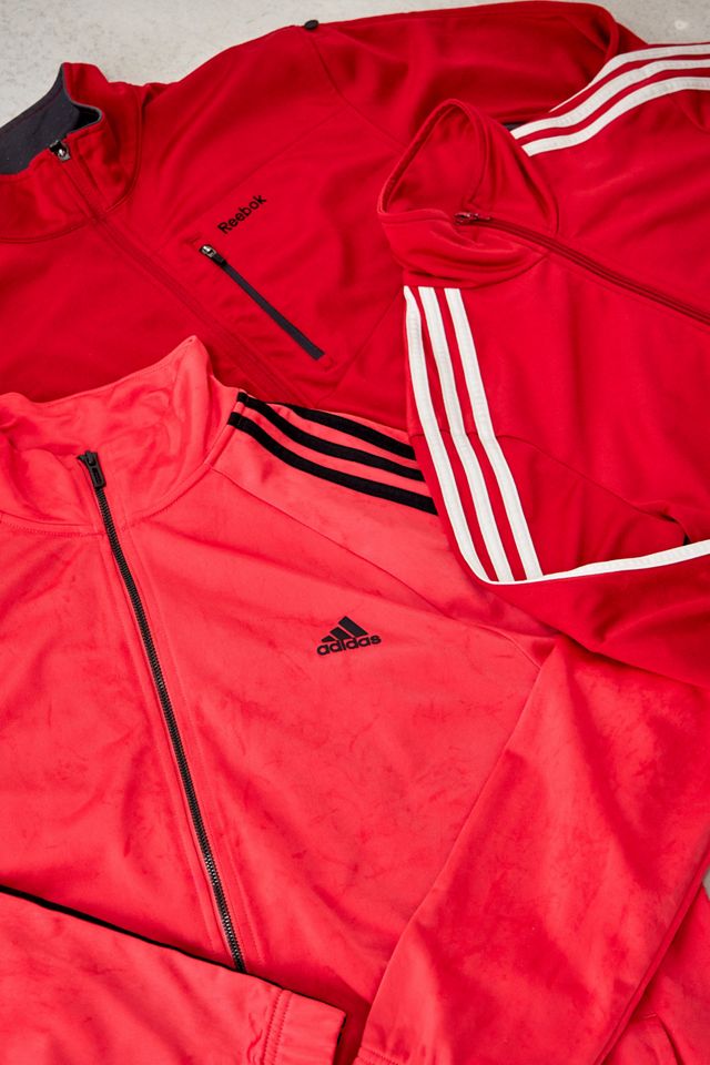 Urban Renewal Vintage Red Track Jacket  #1