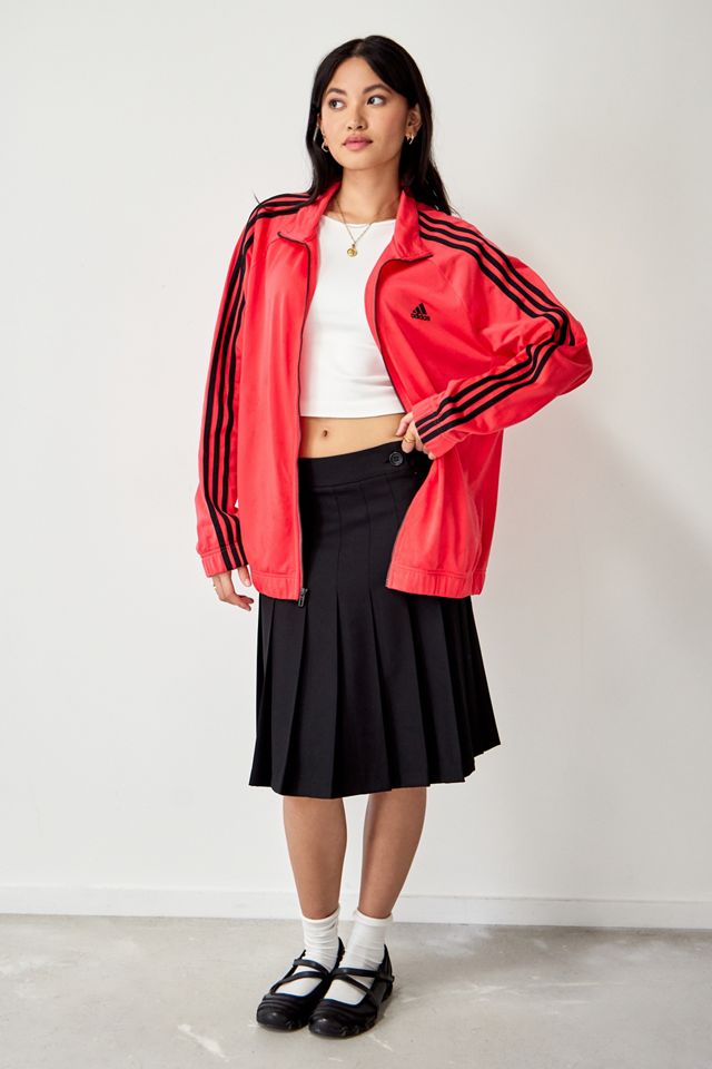Urban Renewal Vintage Red Track Jacket  #2
