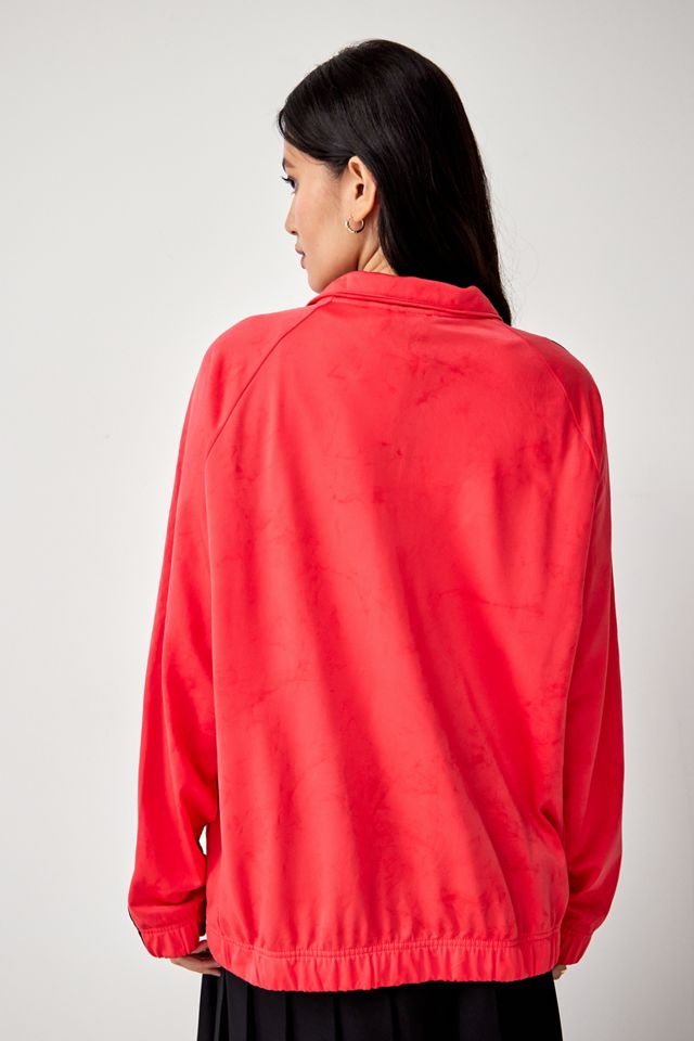 Urban Renewal Vintage Red Track Jacket  #3