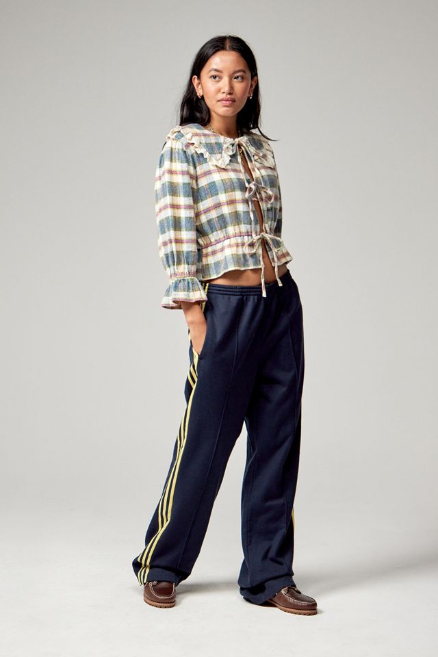 Urban Renewal Made From Remnants Flannel Collared Blouse #2
