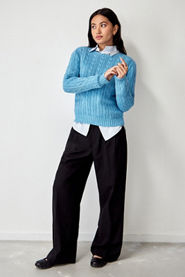 Urban Renewal Black Ash Low Rise Trousers Product Page