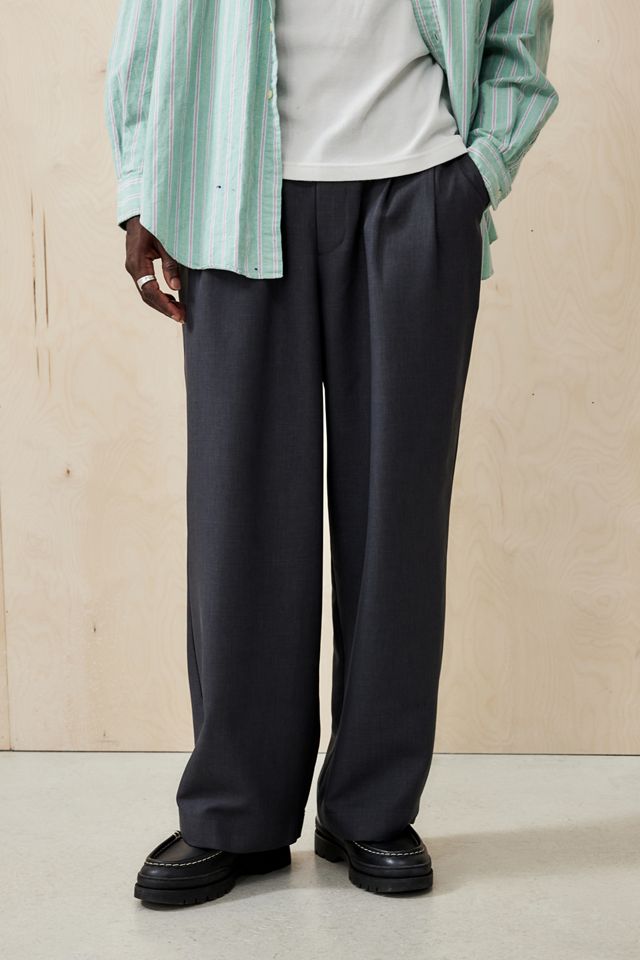 Archive At UO Pantalons larges couleur charbon de frêne #1