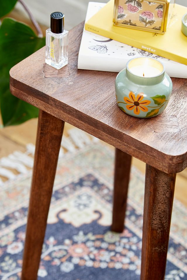 Dark Mango Side Table #1