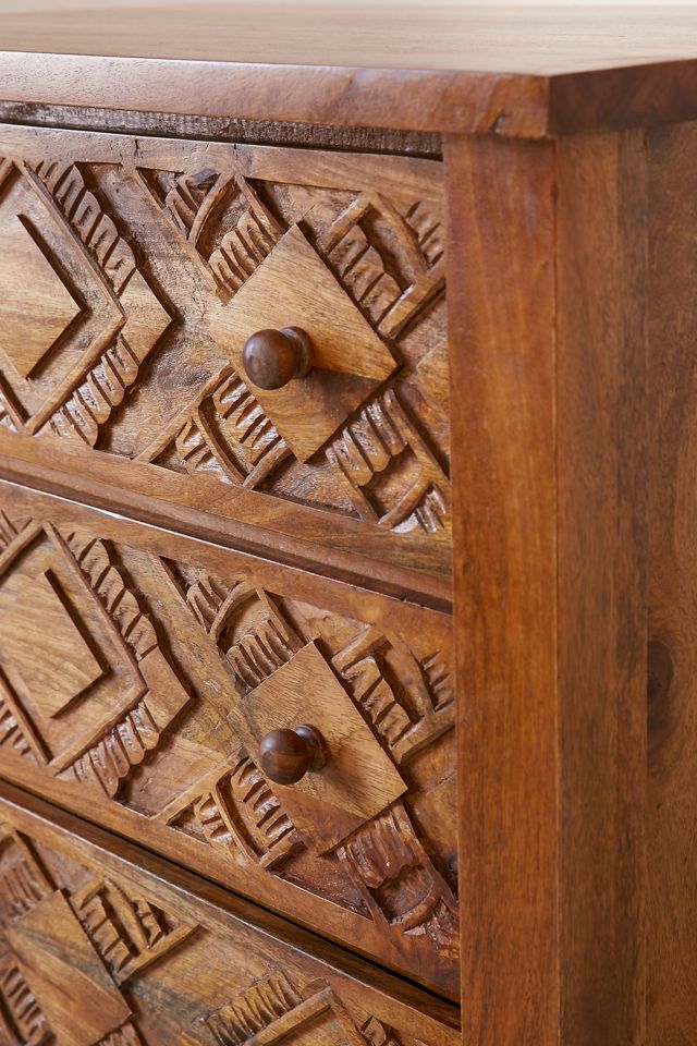 Amira Carved 3 Dresser  #3