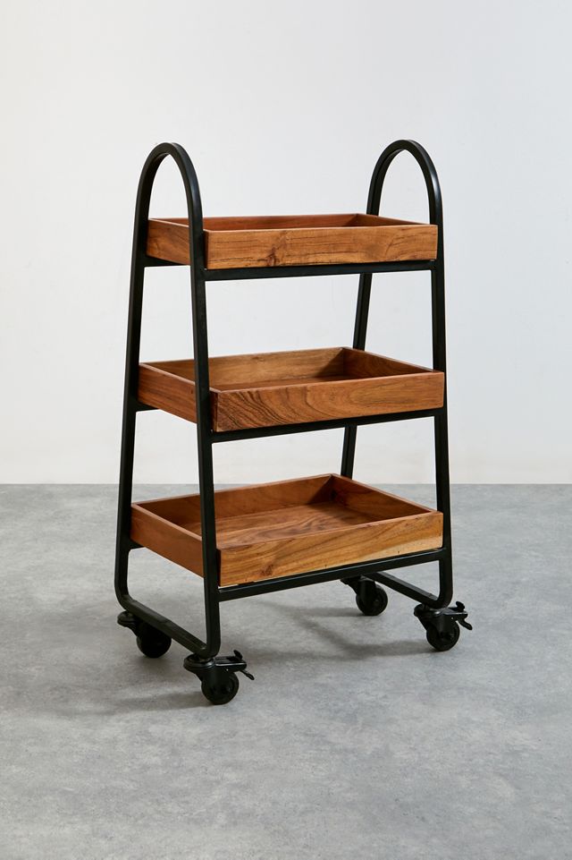 Carrello Portaoggetti a 3 Ripiani #2