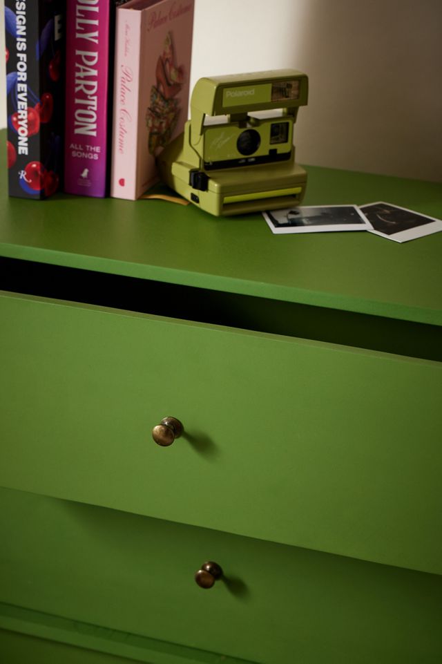 Green Primrose 6-Drawer Dresser #2