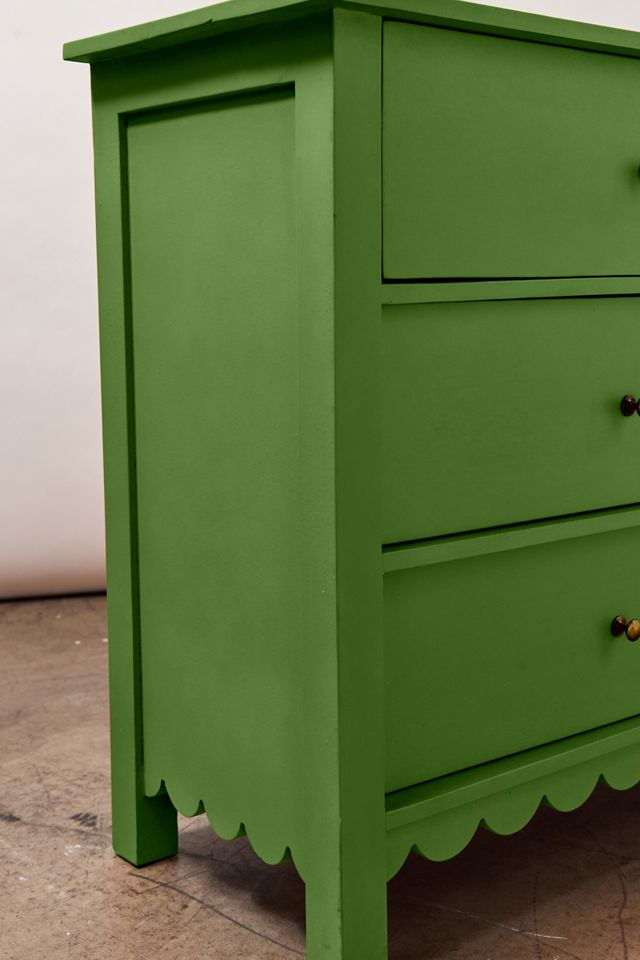 Green Primrose 6-Drawer Dresser #6