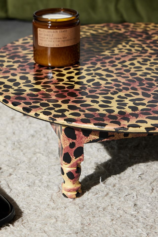 Leopard Print Coffee Table #2