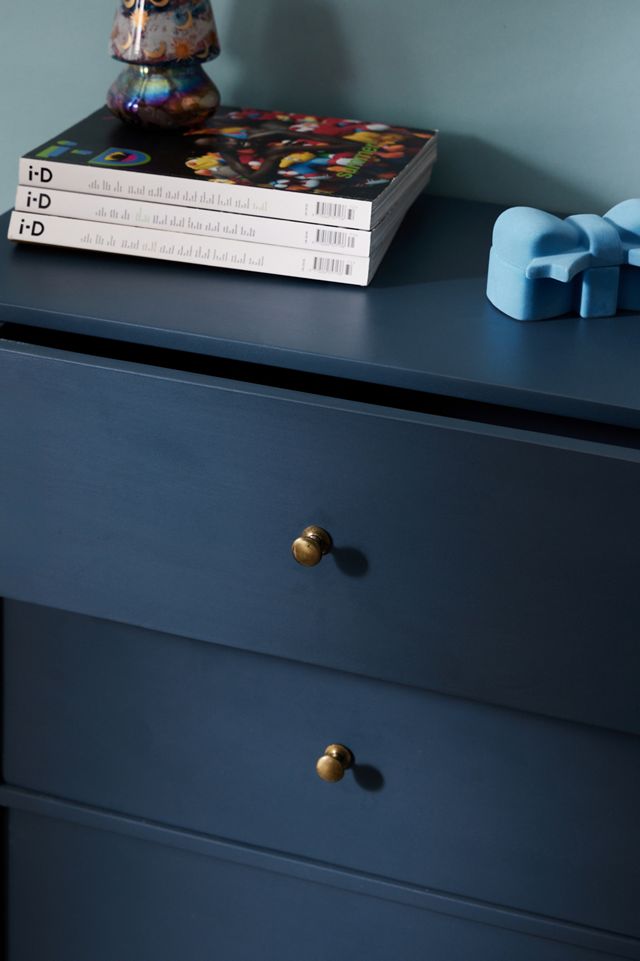 Navy Primrose 3-Drawer Dresser #3