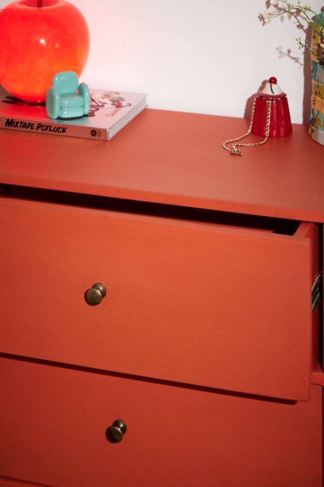 Orange Primrose 3-Drawer Dresser #3