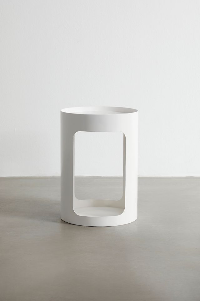 White Devon Side Table #1