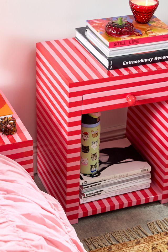 Austin Hand-Painted Nightstand #1