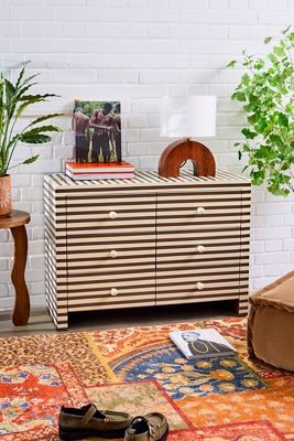 Austin Hand-Painted 6-Drawer Dresser