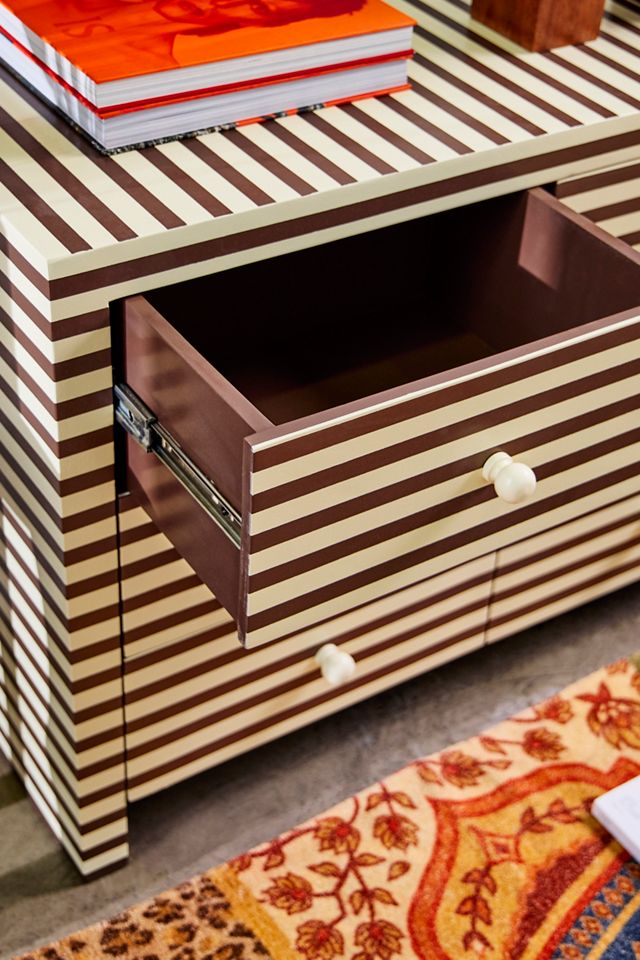 Austin Hand-Painted 6-Drawer Dresser #2