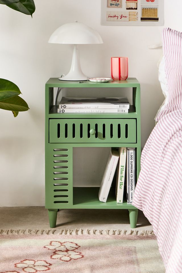 Green Locker Nightstand #1