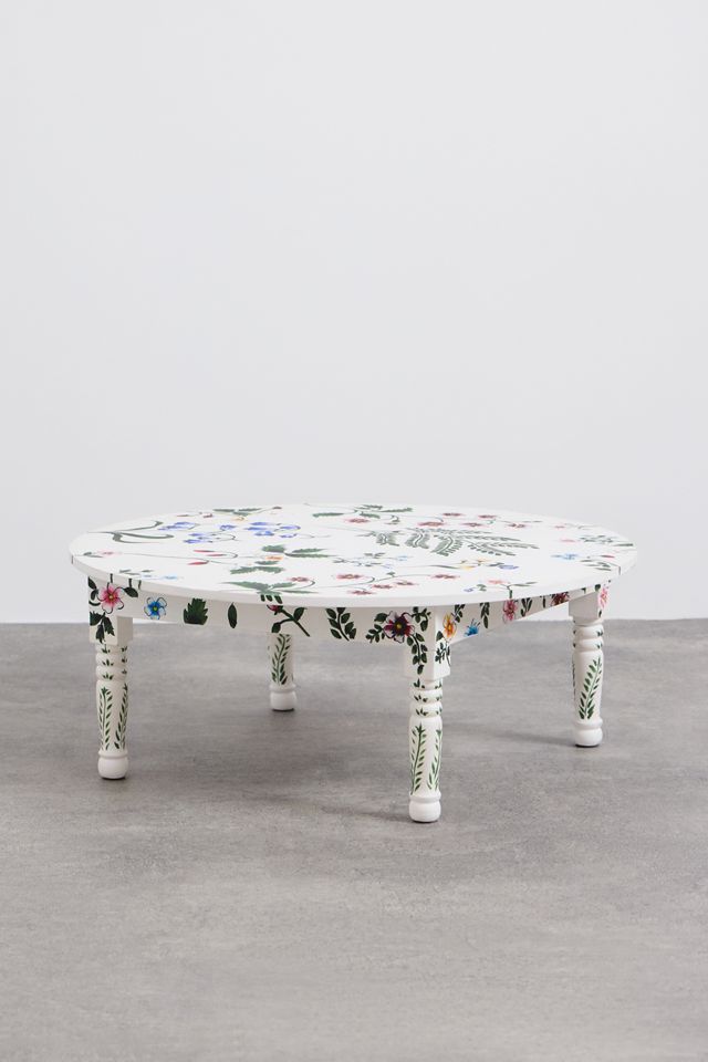 Vintage Floral Coffee Table  #3