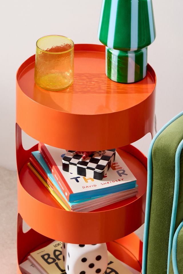 Ollie Orange Side Table #1