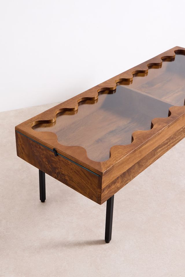 Gallery Scalloped Coffee Table #8