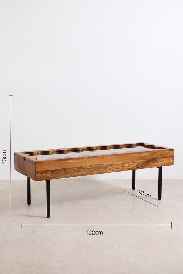 Gallery Scalloped Coffee Table #7