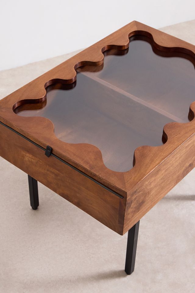 Mesa de Centro Pequeña con Bordes Festoneados Gallery #6