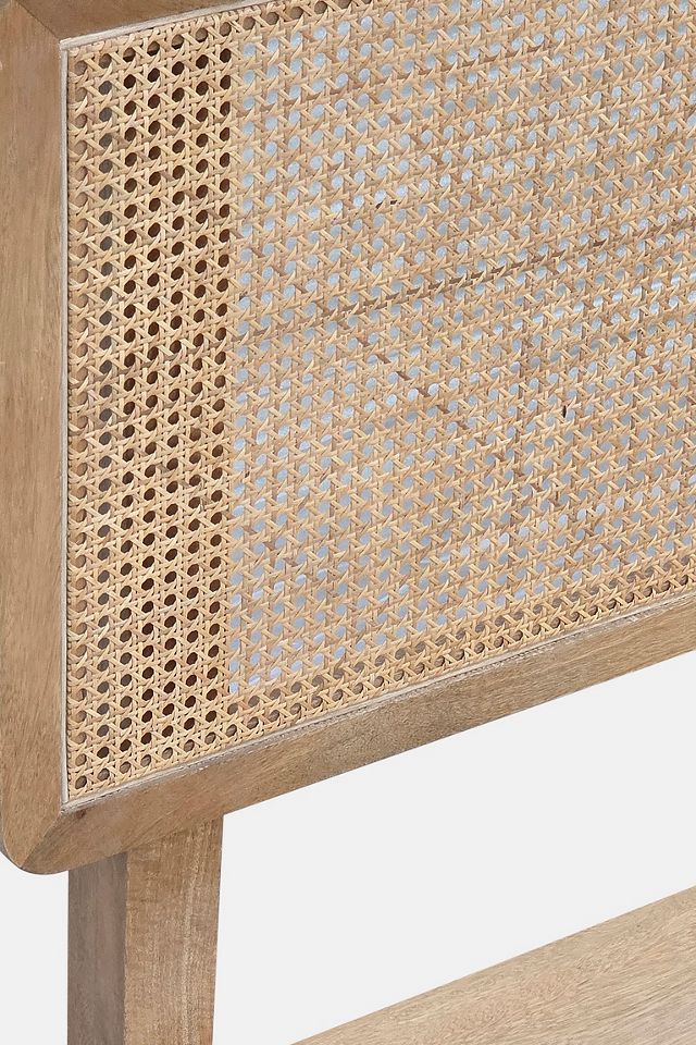 Marte Wooden Rattan Bed Frame #2