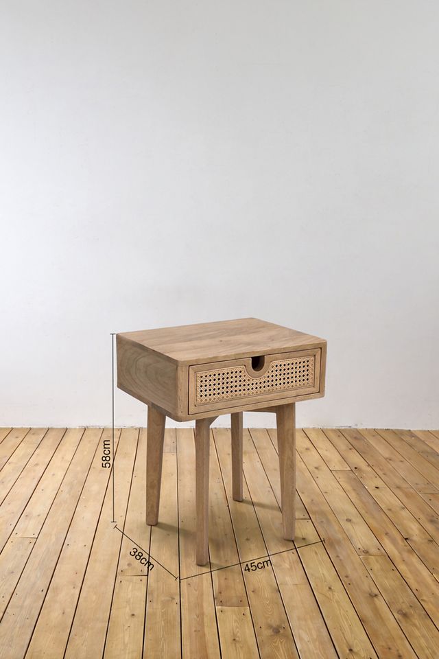 Marte Rattan Nightstand #3