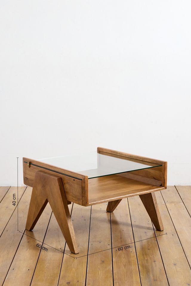Lois Tisch mit Glasplatte #3
