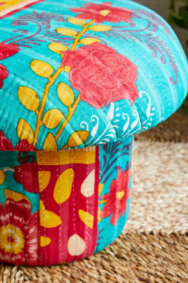 Kantha Mushroom Stool  #3