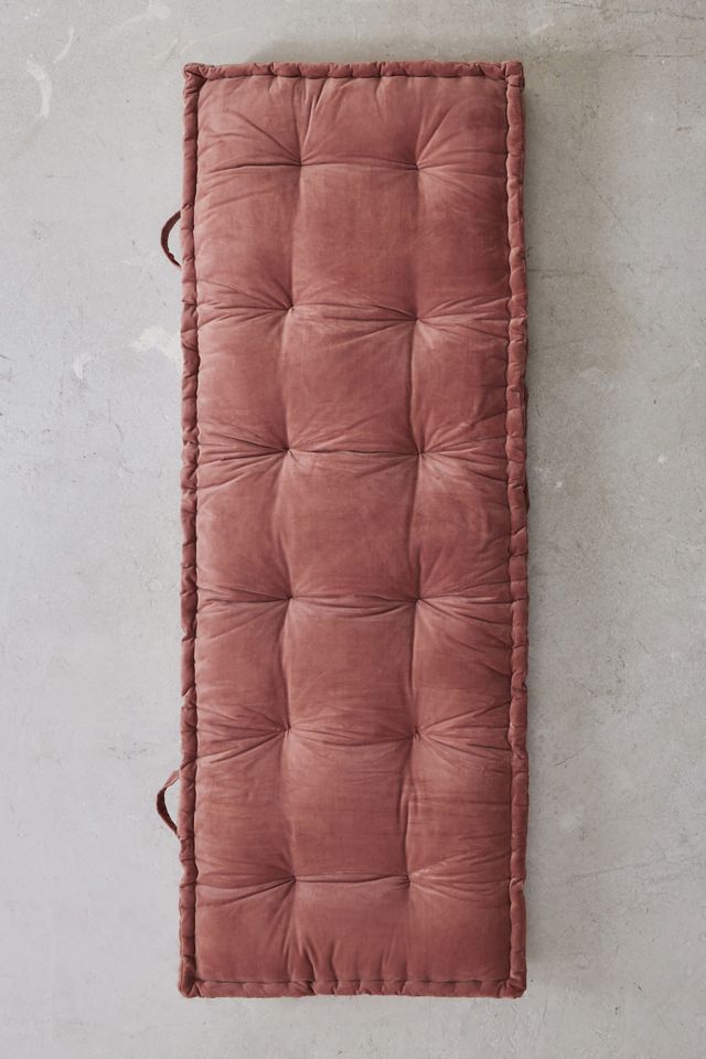 Rohini Pink Velvet Daybed Cushion #2