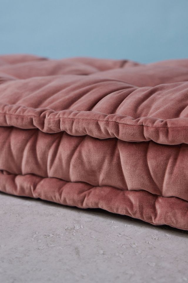 Rohini Pink Velvet Daybed Cushion #5