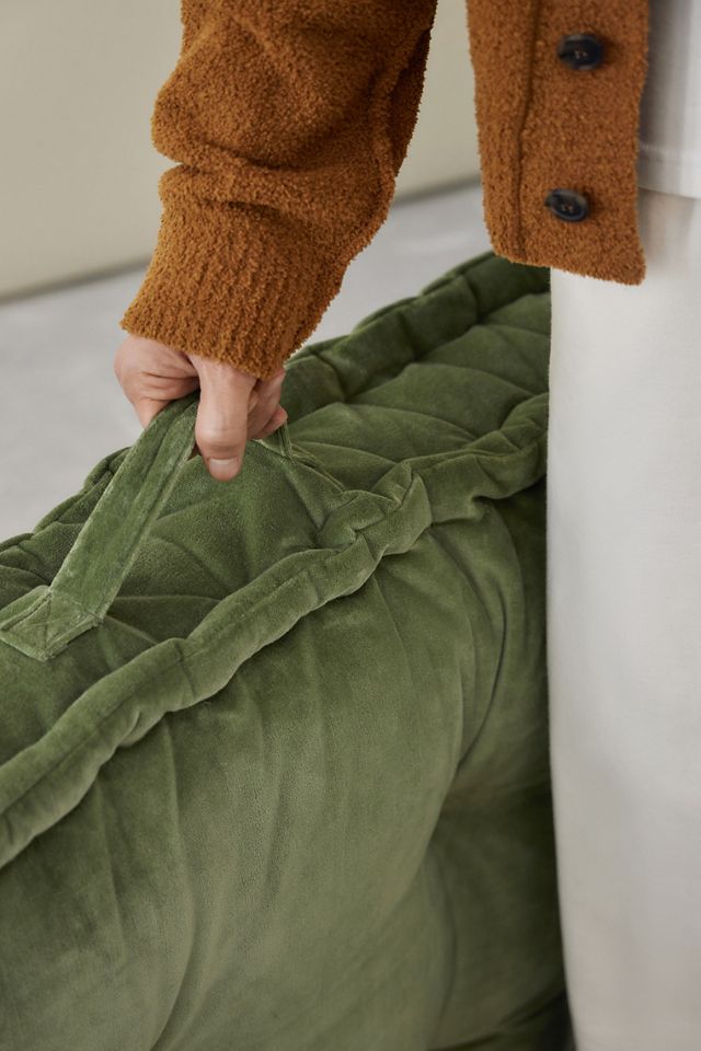 Rohini Sage Velvet Daybed Cushion #3