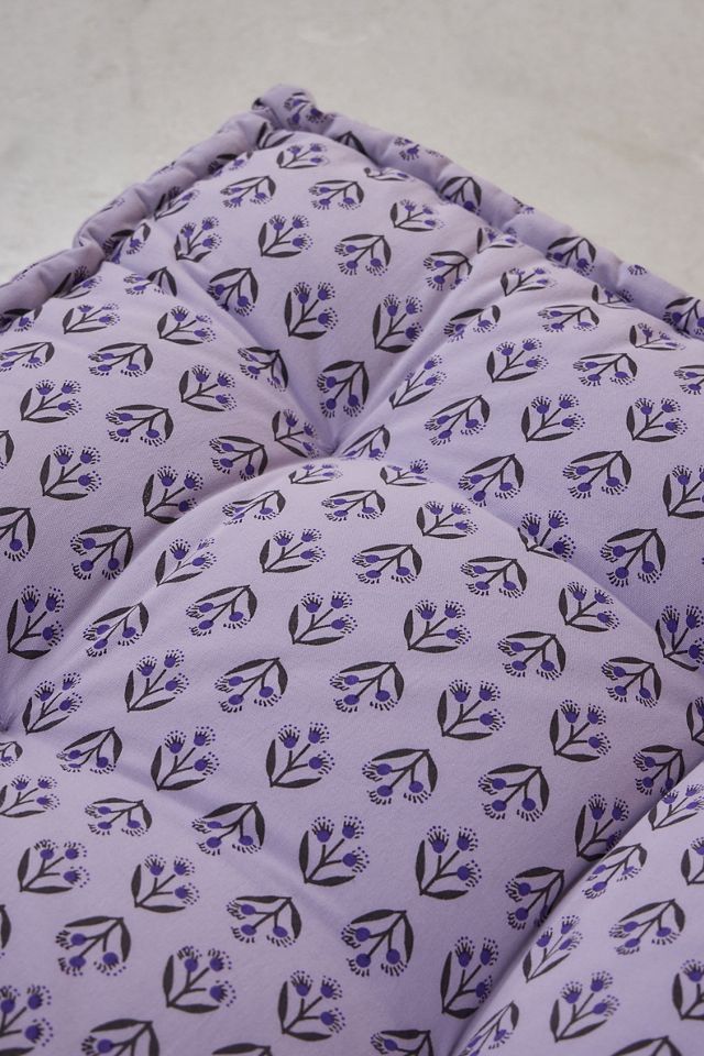 Reema Block Print Two-Seater Floor Cushion #2
