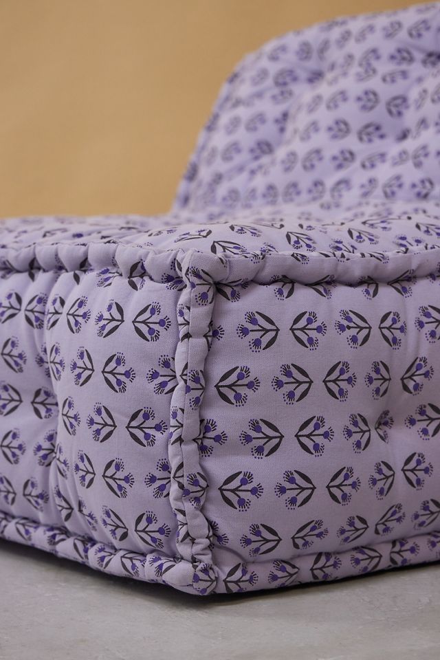 Reema Block Print Two-Seater Floor Cushion #3