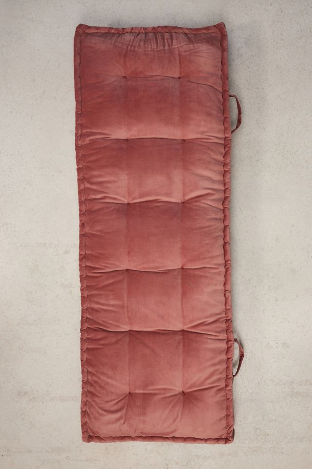 Rohini Blush Velvet Daybed Cushion #1