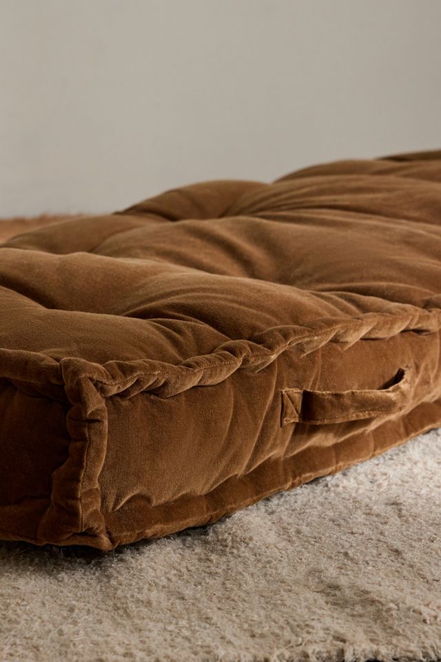 Rohini Chocolate Velvet Daybed Cushion #1
