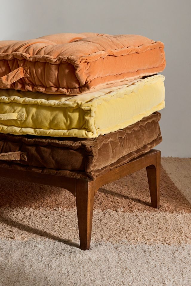 Rohini Chocolate Velvet Daybed Cushion #3