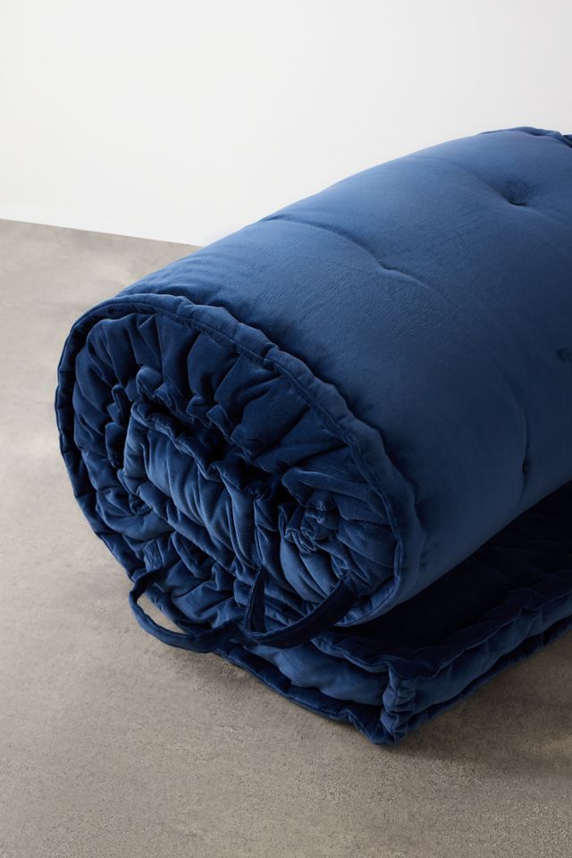 Rohini Navy Velvet Daybed Cushion #1