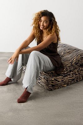 Rohini Zebra Velvet Daybed Cushion