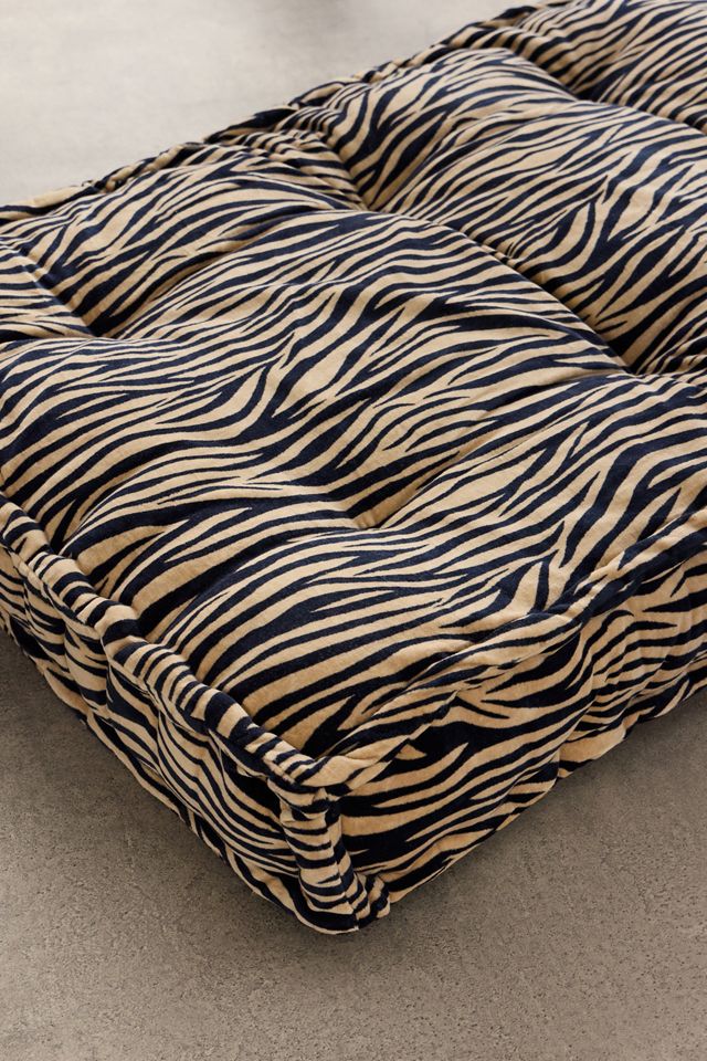 Rohini Zebra Velvet Daybed Cushion #3
