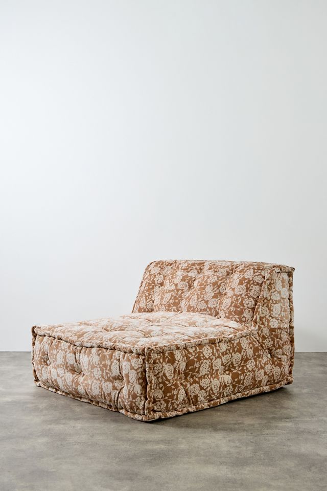 Reema Malibu Two-Seater Velvet Floor Cushion #2