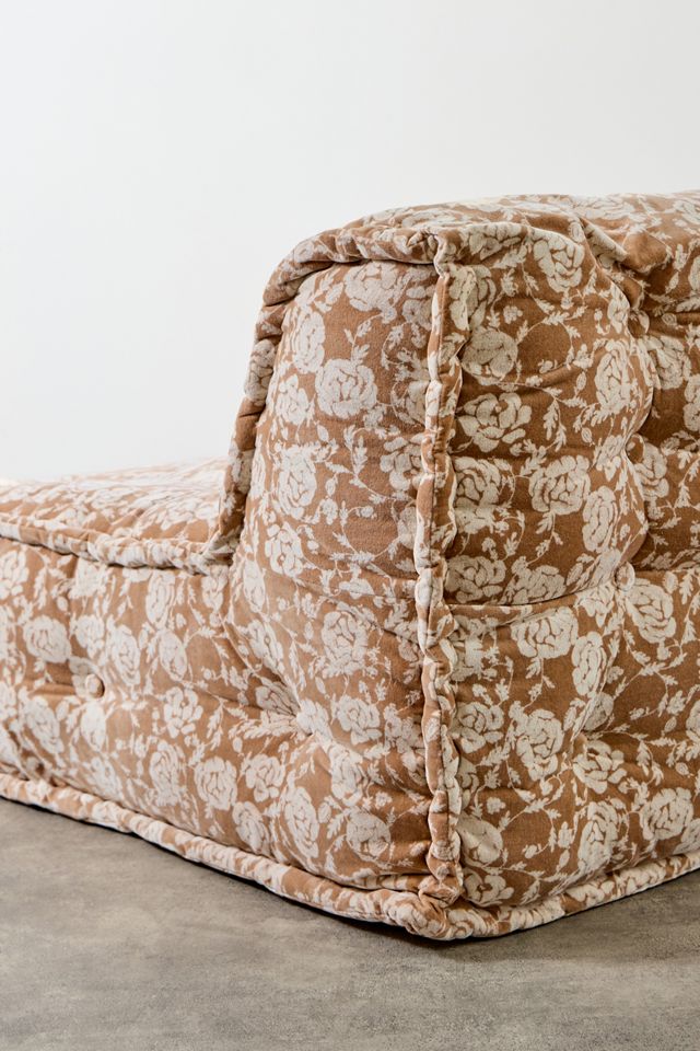 Reema Malibu Two-Seater Velvet Floor Cushion #5