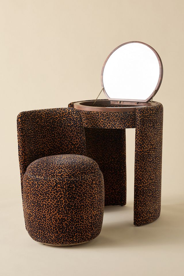 Jane Leopard Vanity And Chair #4