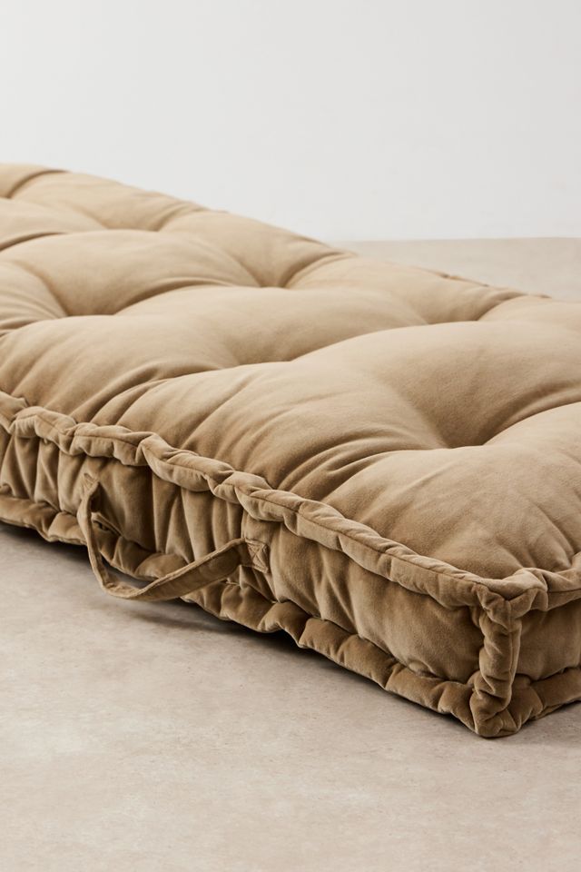 Rohini Nougat Velvet Daybed Cushion #2