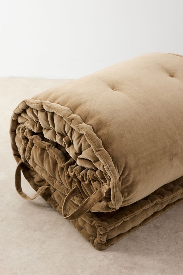 Rohini Nougat Velvet Daybed Cushion #4