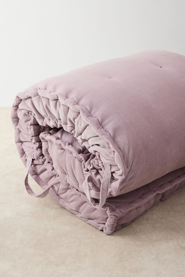 Rohini Grape Velvet Daybed Cushion #4