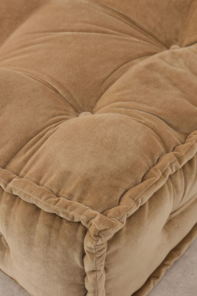 Reema Velvet Two-Seater Floor Cushion #5